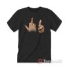 Fuck You Hands Symbol Asap Rocky's T-Shirt