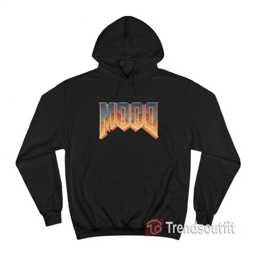 Mood Logo Doom Parody Hoodie