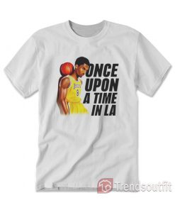 Young Kobe Bryant Once Upon a Time In Los Angeles T-Shirt