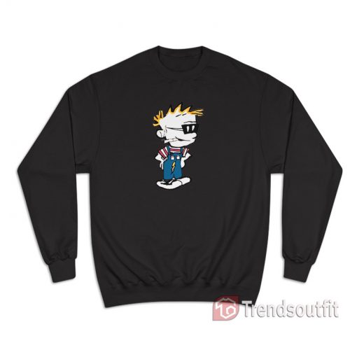 Calvin and Hobbes Spaceman Spiff Sweatshirt