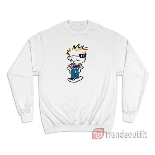 Calvin and Hobbes Spaceman Spiff Sweatshirt