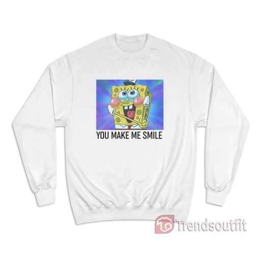 SpongeBob SquarePants You Make Me Smile Sweatshirt