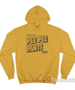 Greetings From Pee Pee Pants City Hoodie The Walking Dead