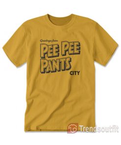 Greetings From Pee Pee Pants City T-Shirt The Walking Dead