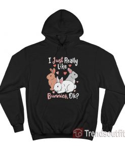 I Just Really Like Bunnies OK Hoodie