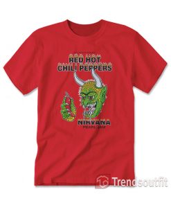 Red Hot Chili Peppers Nirvana Pearl Jam Vintage T-shirt