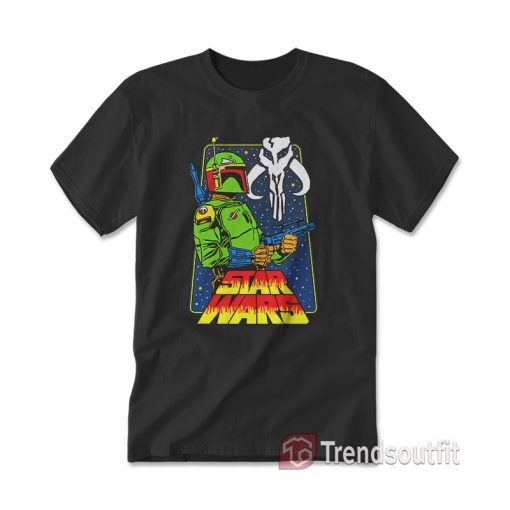 Star Wars Boba Fett The Mandalorian T-shirt