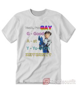 Yeah I'm Gay Good At Yu Gi Oh T-Shirt White