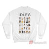 Idles Cat Chart Sweatshirt
