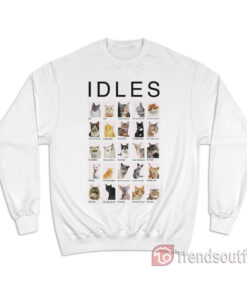 Idles Cat Chart Sweatshirt