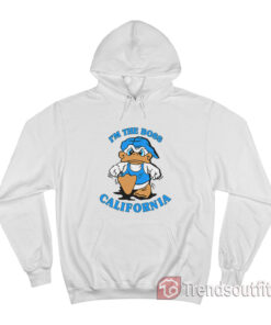 I'm The Boss California Duck Vintage Hoodie