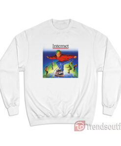 Internet Surfing The World Wide Web Sweatshirt