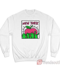 Keith Haring New York Apple Sweatshirt