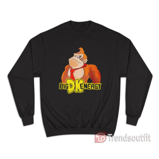 Donkey Kong Big DK Energy Sweatshirt