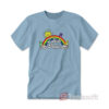Rainbow Sun Bear Cloud I Hate People T-shirt