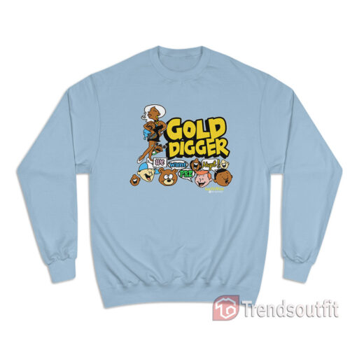 Kanye West Gold Digger Late Registration Sweatshirt