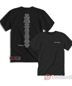 Orgvsm Fuck Brands T-shirt