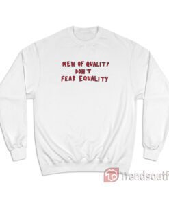 Giannis Men Of Quality Don't Fear Equality Sweatshirt