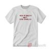 Giannis Men Of Quality Don't Fear Equality T-shirt