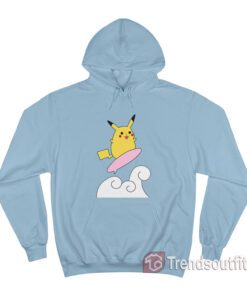 Pikachu Surf Pokemon Hoodie