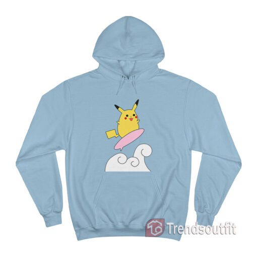 Pikachu Surf Pokemon Hoodie