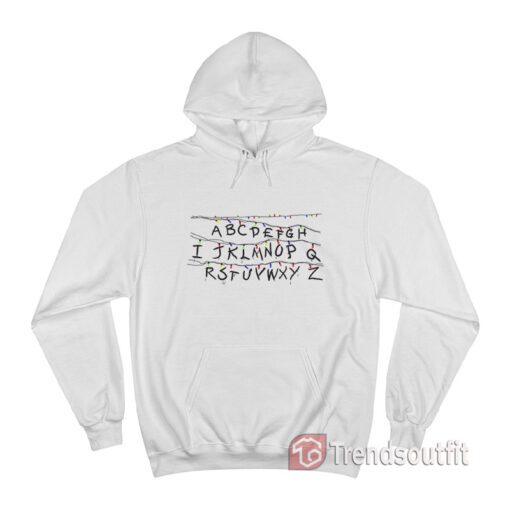 Stranger Things Children's Alphabet Hoodie