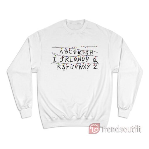 Stranger Things Children's Alphabet Sweatshirt