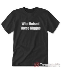 Who Raised These Niggas T-shirt
