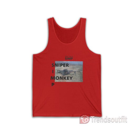 Yes I’m A SIMP Sniper Monkey T-shirt