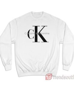 Cocaine and Ketamine CK Parody Sweatshirt