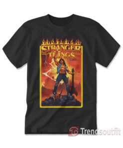 Stranger Things Series Eddie Munson Metal T-Shirt