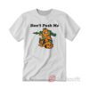 Vintage Garfield Don't Push Me T-shirt