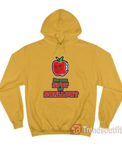 Vintage Carlito Do You Spit or Swallow Hoodie