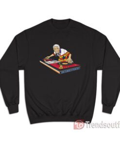 Mattress Mack Houston Sports DJ Spinning Records Sweatshirt