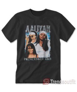 Vintage Aaliyah The Princess of R&B T-Shirt