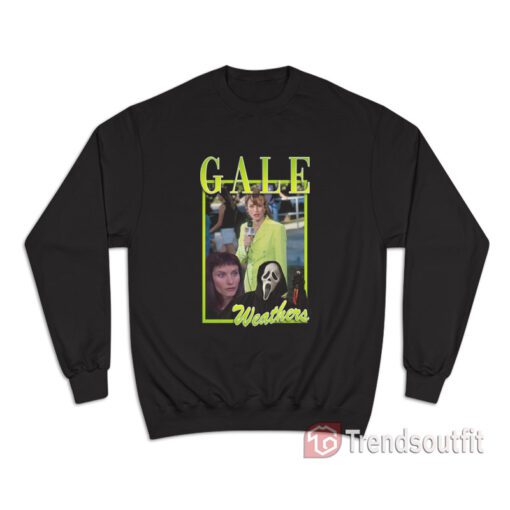 Gale Weathers Scream Lime Green Sweatshirt