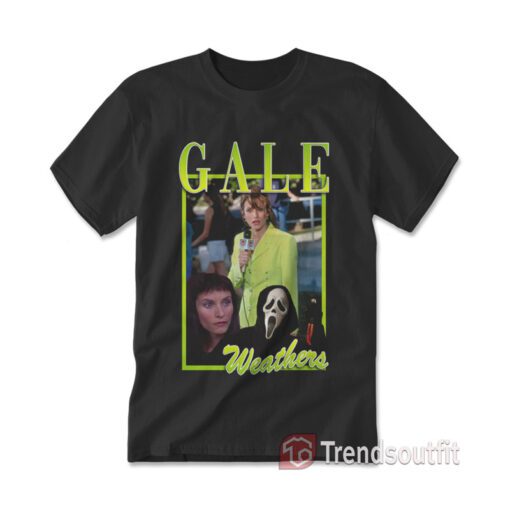 Gale Weathers Scream Lime Green T-Shirt