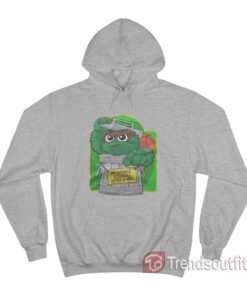 Oscar The Grouch No Garbage Attitudes After A Win Hoodie