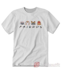 Friends Guardians Of The Galaxy Raccoon And Friends T-shirt