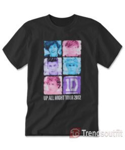 One Direction Up All Night Tour 2012 T-shirt