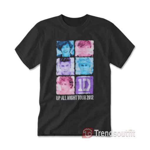 One Direction Up All Night Tour 2012 T-shirt