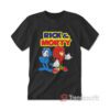 Rick And Morty Garfield Knuckles T-shirt
