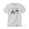 Kurt Cobain And Ernie Sesame Street Meme T-shirt