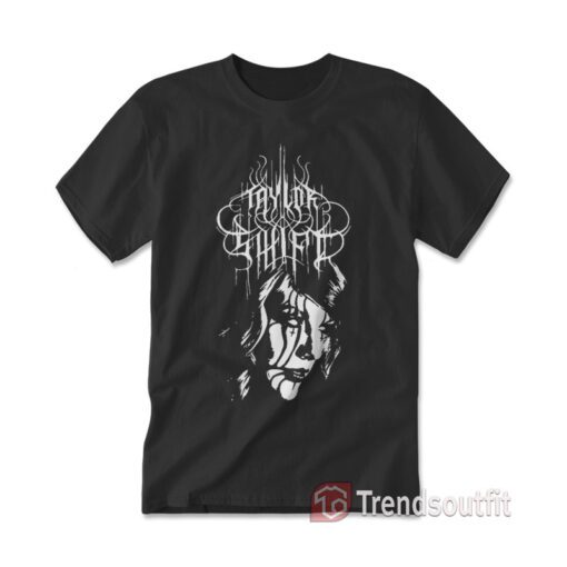 Taylor Swift Satanic Black Metal Princess T-shirt