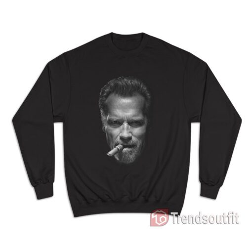 Arnold Schwarzenegger Smoking Sweatshirt