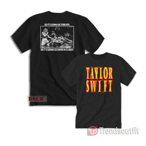 Taylor Swift Earth Crisis Metal Parody T-Shirt
