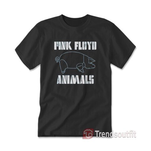 David Gilmour Pink Floyd Pig Animals T-shirt