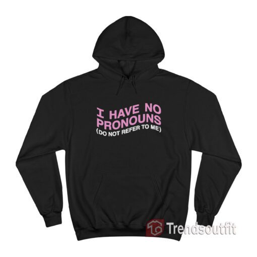 Lance Reddick I Have No Pronouns Do Not Refer To Me Hoodie