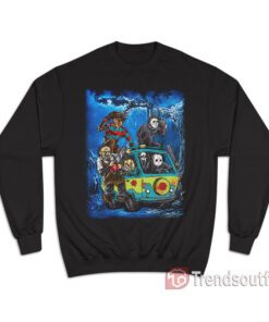 Vintage The Massacre Machine Halloween Horror Sweatshirt