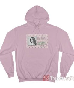 Lana Del Rey Permanent Travel Licence Hoodie